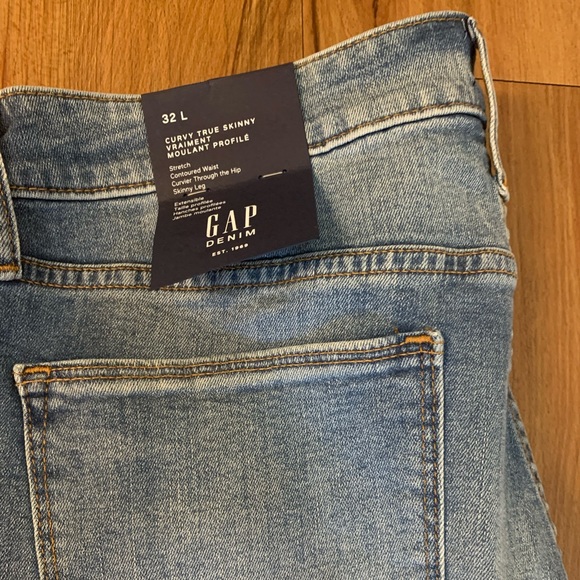 GAP Curvy True Skinny High Rise Stretch Jeans - Picture 6 of 14